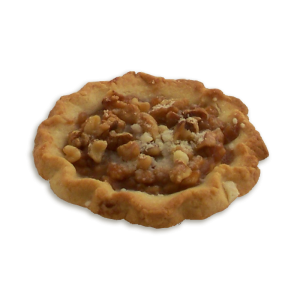 Apple Walnut Shortbread Tart (Kosher)