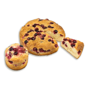 Cranberry Sour Cream Coffee Cake (Kosher)