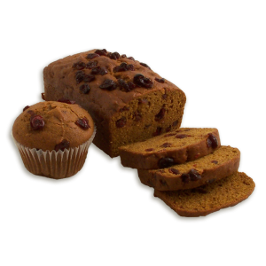 Pumpkin Cranberry Dessert Bread